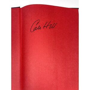 Dallas Cowboys Authorized Pictorial History Jeff Guinn 1996, HC Auto CALVIN HILL